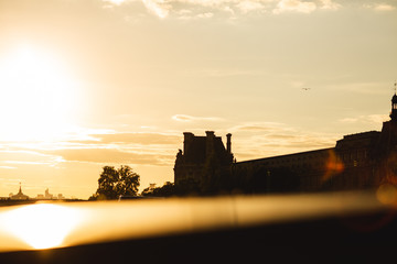 Coucher de soleil à Paris