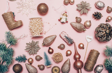 Fototapeta na wymiar Christmas decoration. Decor. Christmas tools. Balls. Decoration. Holidays. New years. 