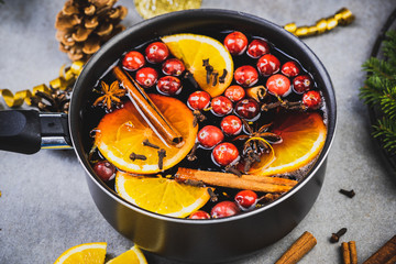 Traditional Festive Warming Mulled Wine