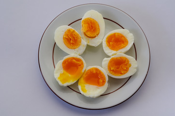 Boiled eggs