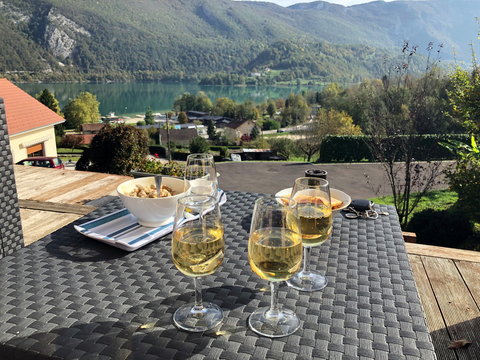 vue sur le Lac d'Aiguebelette