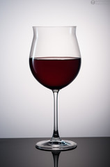 red wine in a wine glass on the background1	