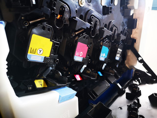 toner cartridges for multifunction printers in the office