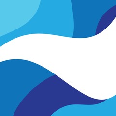 Dynamic texture blue background vector