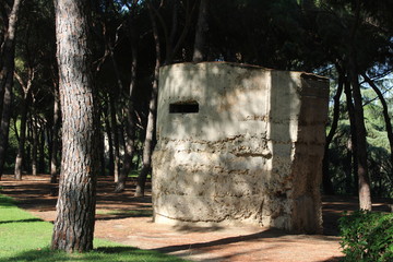 Bunker Guerra Civil Española Parque del Oeste Madrid