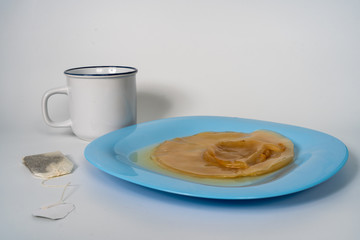 Kombucha Scoby for homemade preparation.