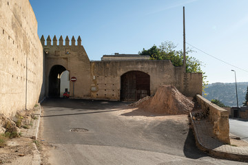 Plakat Bab Lahdid gate .