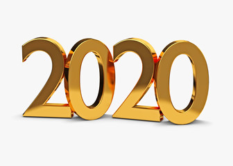 Gold numbers of New Year 2020