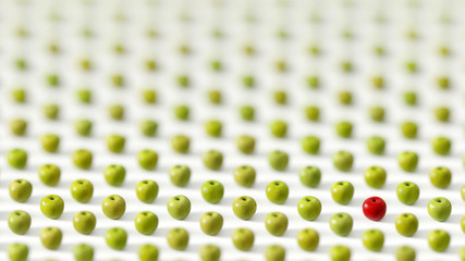 Apple background illustration, health concepts, 3d rendering