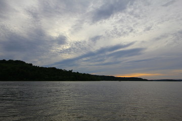 Sunset at Seneca Lake, Ohio