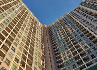 Fototapeta na wymiar modern building in hong kong