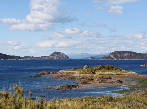 Costa Del Parque Nacional Tierra Del Fuego