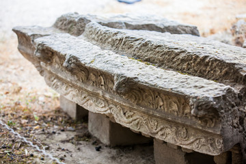 Ruins of the a Ancient Agora in Athens