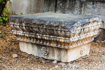 Ruins of the a Ancient Agora in Athens