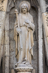 Sculpture on the Exterior of Exeter Cathedral