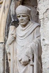 Sculpture on the Exterior of Exterior Cathedral