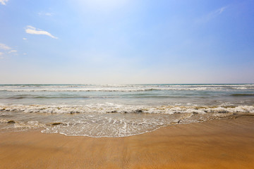 Sun, sand and ocean beach