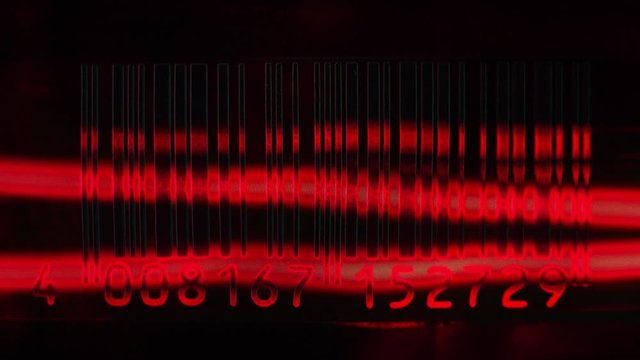 Barcode Scanning with Multiple Barcode Scanners Red Laser Beams