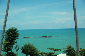 Obraz premium Gulf of Thailand sea view