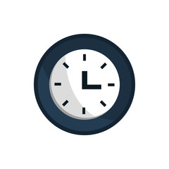 clock time office work business equipment icon