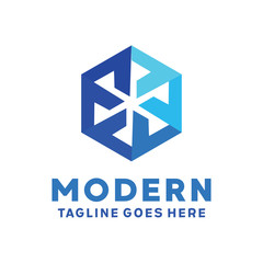 Modern Tech Logo Design Inspiration For Business And Company