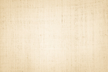 Cream abstract cotton towel mock up template fabric on background. Cloth Wallpaper of artistic grey wale linen canvas texture. Cloth Blanket or Curtain of pattern and copy space for text decoration.