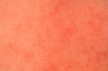 Abstract modern painting . Dry brush painted paper , canvas , wall . Textured background in shades of coral .
