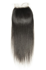 straight black human hair weaves extensions lace closure