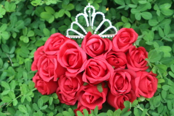Obraz premium bouquet of red roses