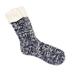 Socks on a white background 