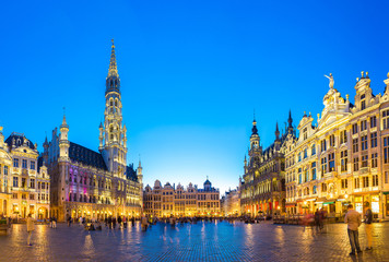 Fototapeta premium The Grand Place in Brussels