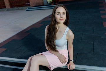 portrait of young woman