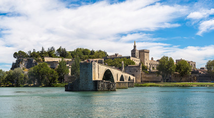 Obraz premium Most Saint Benezet w Awinionie