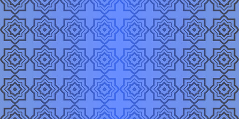 Seamless geometric pattern with decorative art-deco modern ornamnet. Vector illustration