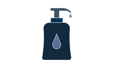 Body care lotion icon for skincare and hygiene
