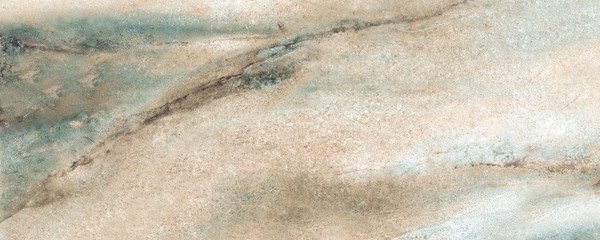 Aqua colored rough marble texture background, Rustic marble with crack white curly veins, It can be used for interior-exterior home decoration and ceramic tile surface.