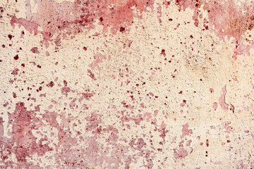 Texture of a concrete wall with cracks and scratches which can be used as a background