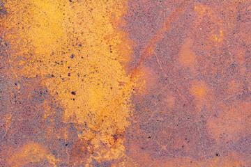 Texture of a concrete wall with cracks and scratches which can be used as a background