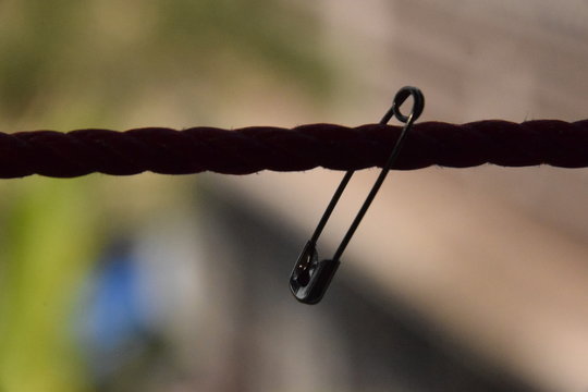 Sefty Pin on wire
