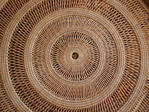 Rattan circle sale