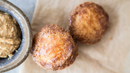 Cookies with Chocolate and peanut butter