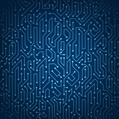 Circuit data digital pattern. Technology electronics texture.