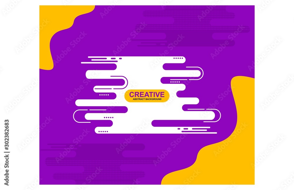Poster minimal abstract dynamic flow geometric shapes background