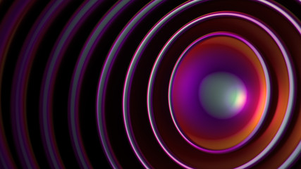 Geometric background. 3d illustration, 3d rendering.