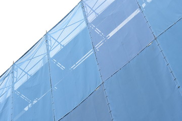 建築現場の目隠しネット