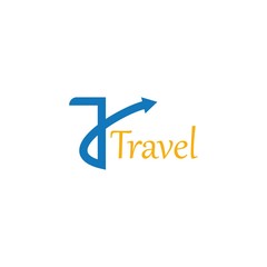 travel agency logo concept, design vector icon, holiday logo template