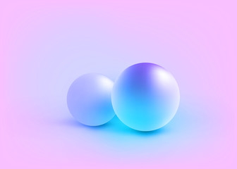 Duotone Fluorescent Spheres