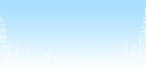 Fototapeta premium Magic stars sparse Christmas background. Subtle fl