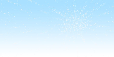 Beautiful snowfall Christmas background. Subtle fl