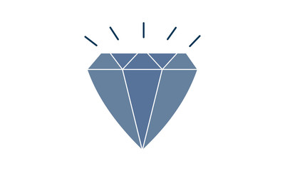 Diamond icon design vector image